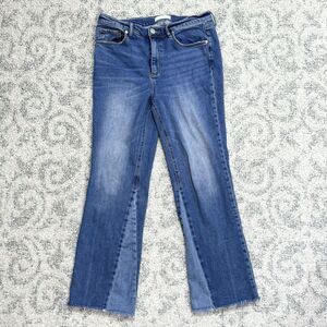 Loft Women's Size 6/28 Vintage‎ Straight Jeans Wide Raw Cuff